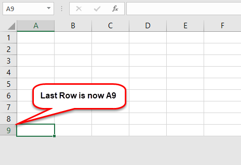 Excel Row Limit Example 3