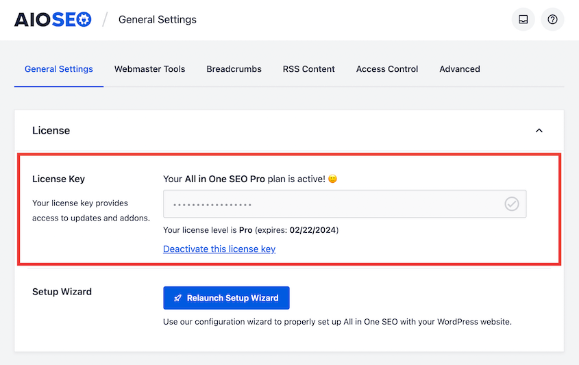 AIOSEO-License-Key - Duplicator AIOSEO license key