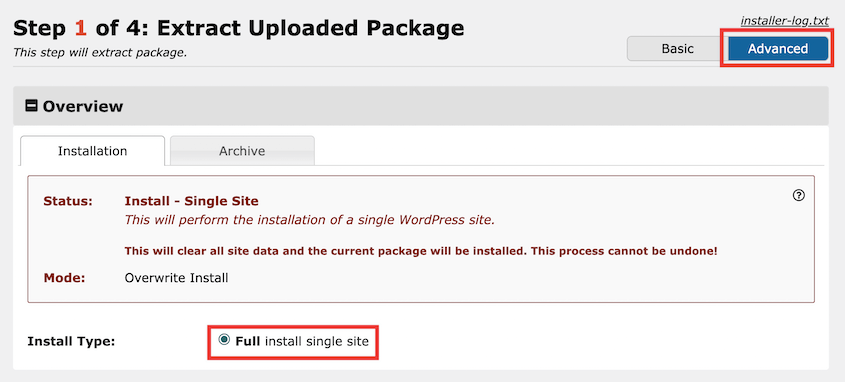 Advanced-Duplicator-Migration - Duplicator Advanced Duplicator migration